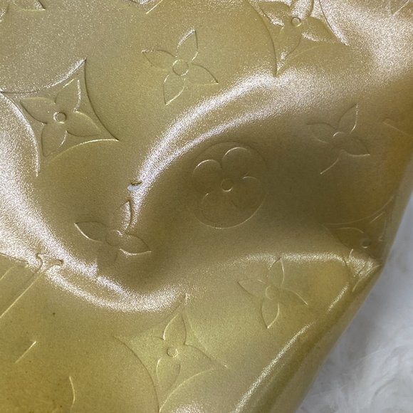 Louis Vuitton Butter Yellow Monogram Houston Vernis Tote - Picture 8 of 13